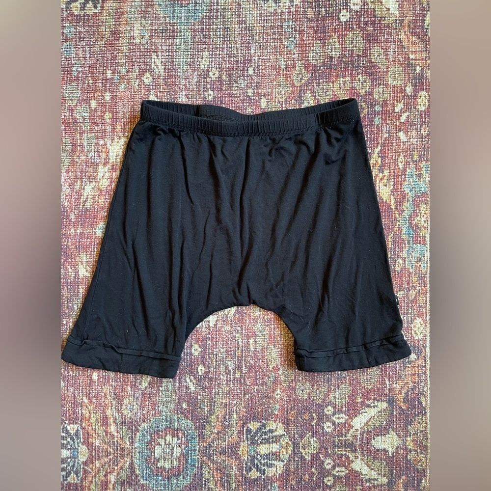 Kyte Baby 6T two pairs of Blue and Black Harem Shorts - Picture 7 of 11